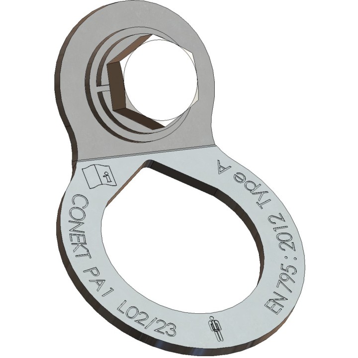 Point d'ancrage simple rotatif CONEKT | L'Echelle Européenne