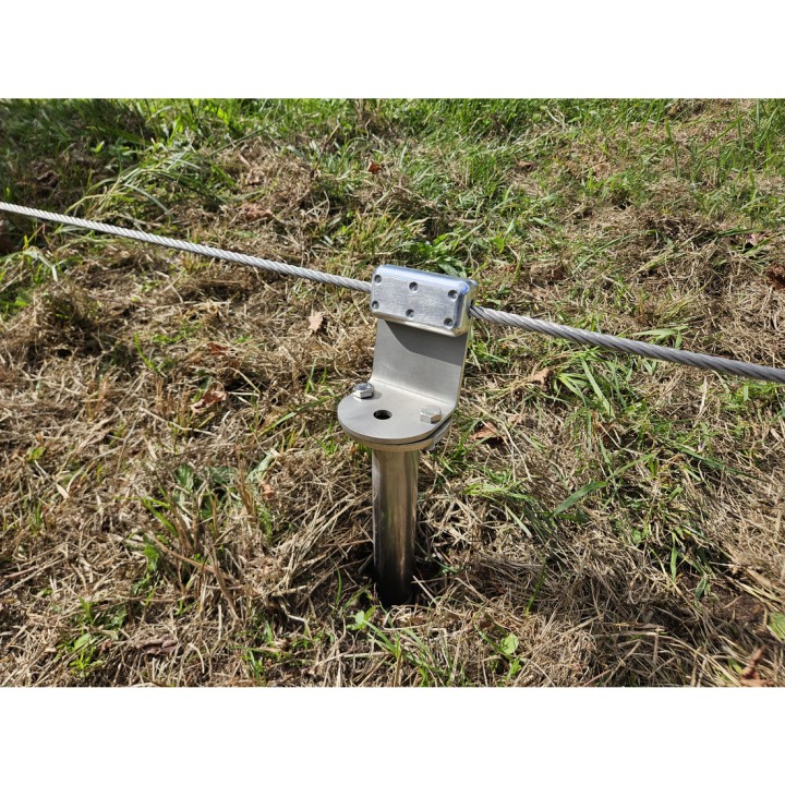 CONEKT POSTES DE ACERO INOXIDABLE RÍGIDOS