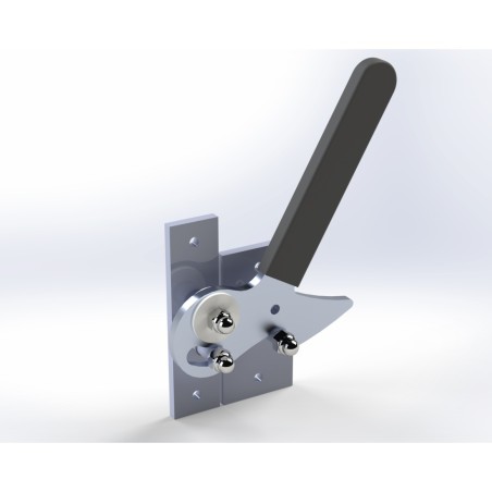 Pestillo para portillo de escalera para protección dorsal