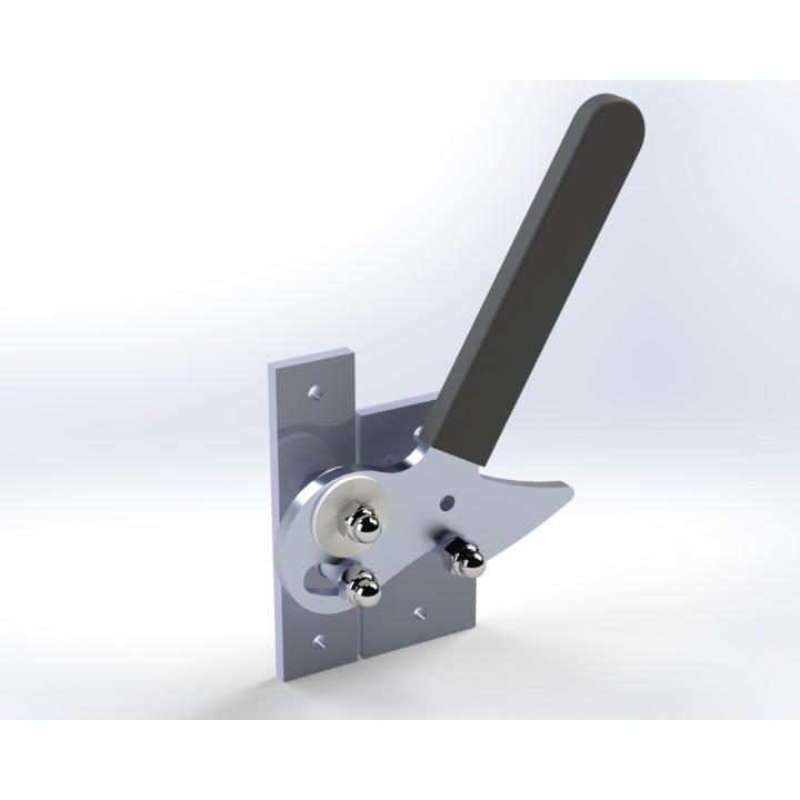 Pestillo para portillo de escalera para protección dorsal
