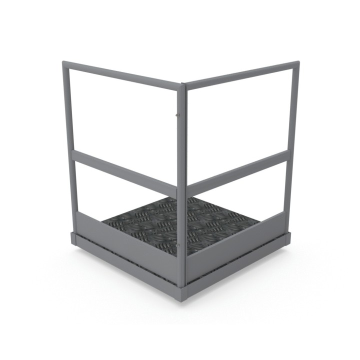 Rellano de 1000 × 1000 mm