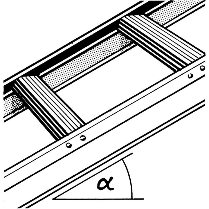 Escalera de tejado simple en aluminio | L'Echelle Europeenne