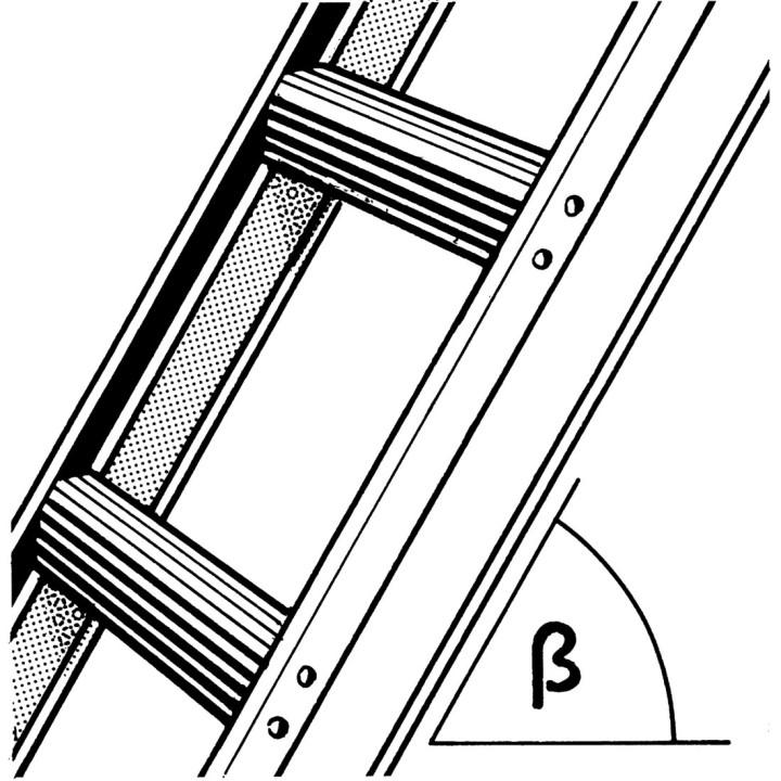 Escalera de tejado simple en aluminio | L'Echelle Europeenne
