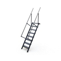 Escalera sin plataforma LEEVEL inclinación 60°