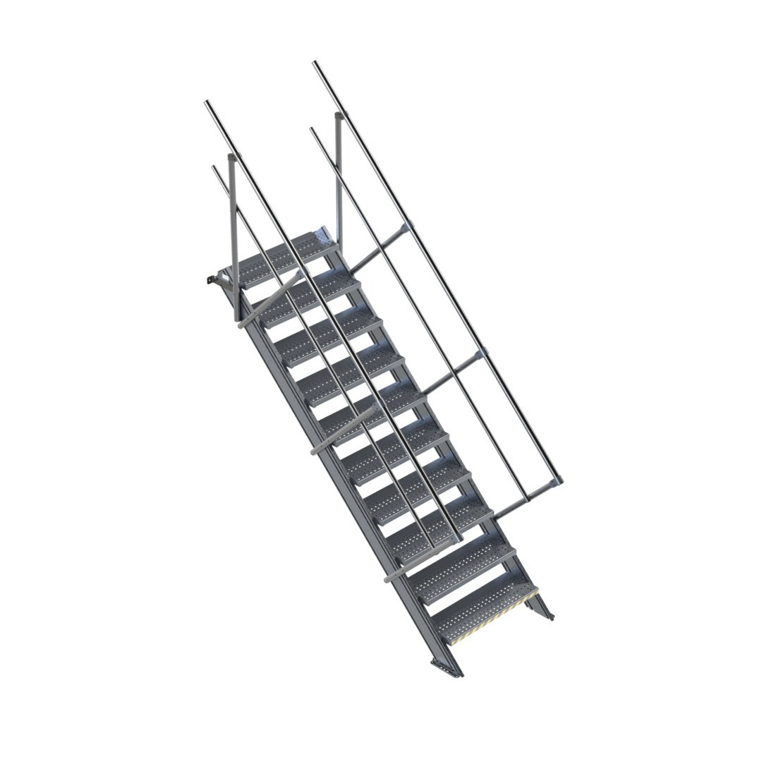 Escalera sin plataforma LEEVEL inclinación  45°