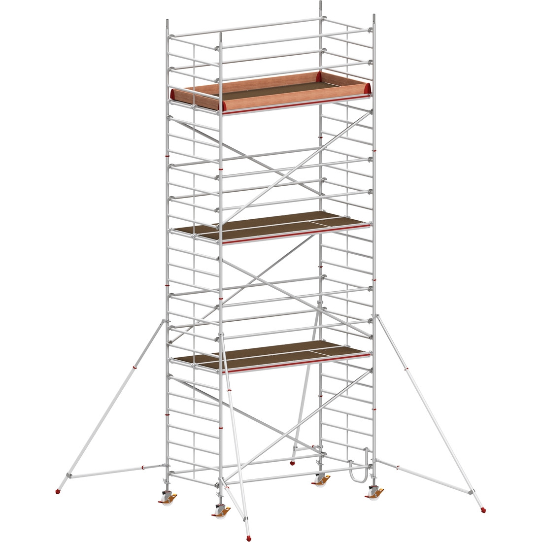 Andamio móvil aluminio obra 1.50 m x 2.95 m