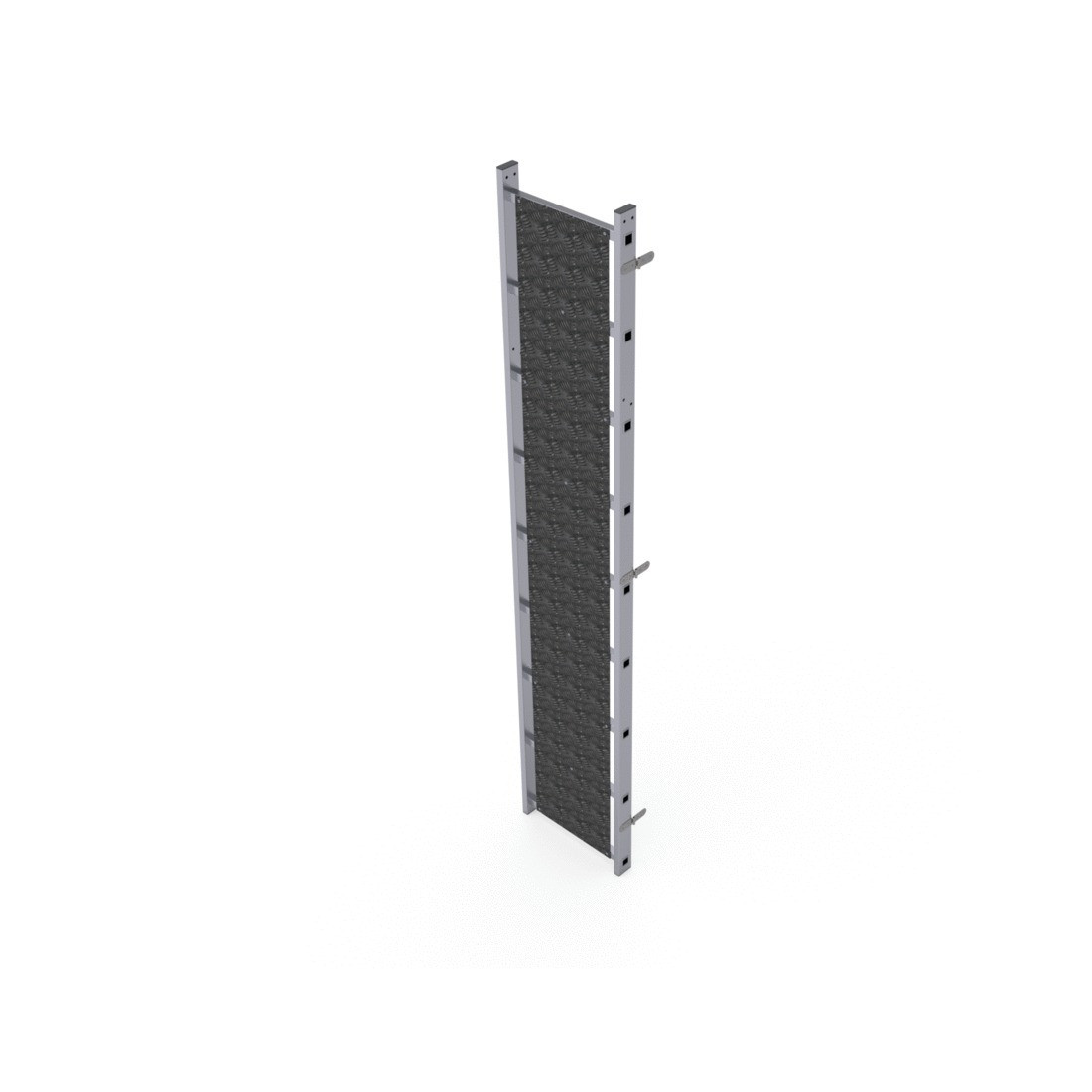 Puerta de condenación  para escalera de protección dorsal sin opérculo